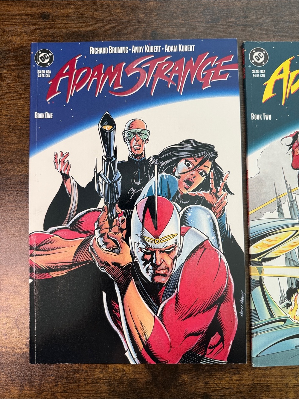 Adam Strange Comic Books Graphic Novels 1 - 3 1990